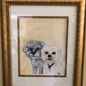 Hand painted original watercolor painting